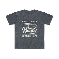 Vintage England Rugby Since 1871 Softstyle T-Shirt