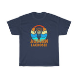 Auburn Lacrosse Retro Sunset T-Shirt T-Shirt with free shipping - TropicalTeesShop