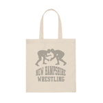 New Hampshire Wrestling Canvas Tote Bag