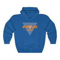 Wrestling Auburn with Triangle Logo Graphic Hoodie