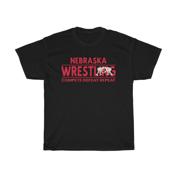 Nebraska Wrestling - Compete, Defeat, Repeat