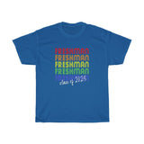 Freshman Class of 2025 Rainbow T-Shirt