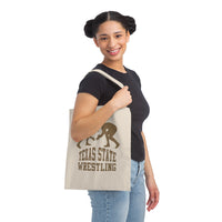 Texas State Wrestling Canvas Tote Bag