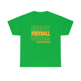 Football San Francisco in Modern Stacked Lettering T-Shirt